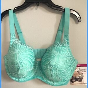 PARAMOUR BRA Underwire Support PLUSH CONTOUR size 36DD & 36DDD balconette NEW